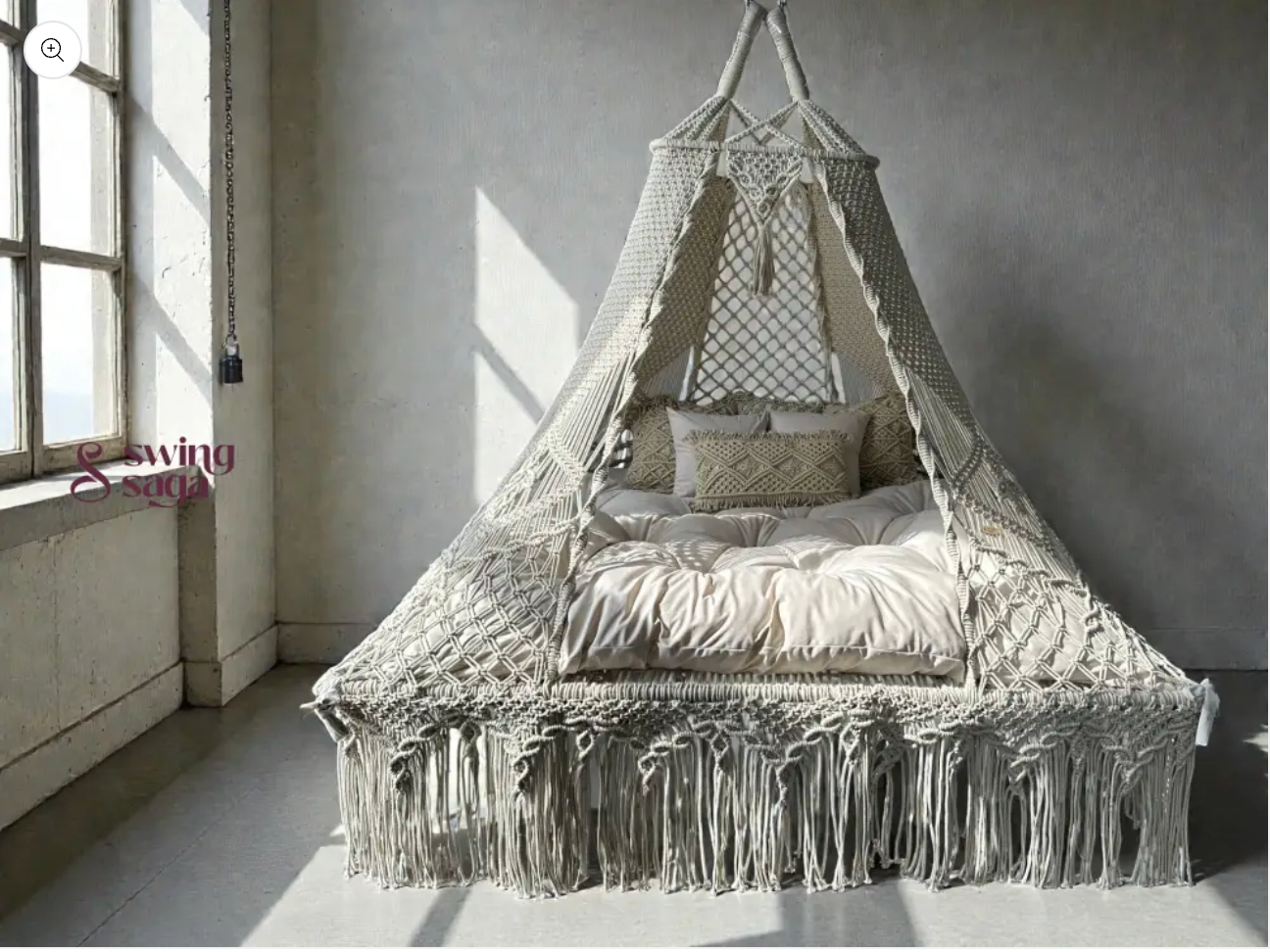 Bed Swing 70" - Alva Square Bed