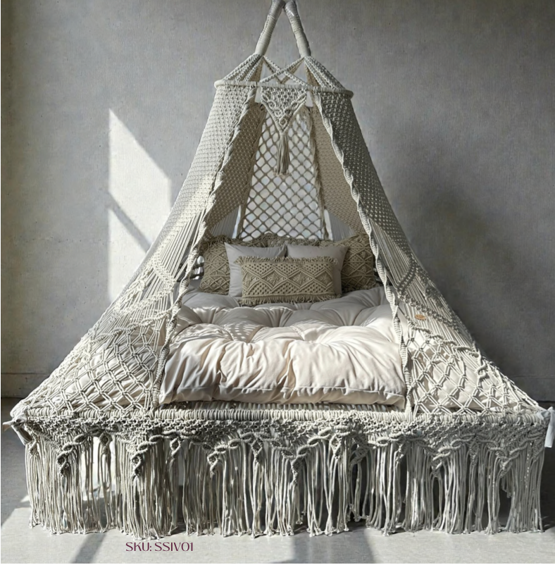 Bed Swing 60" - Ingrid Square Bed