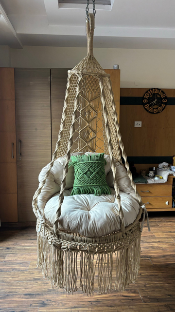 Chair Swing 35" - Elegant Outdoor Swing