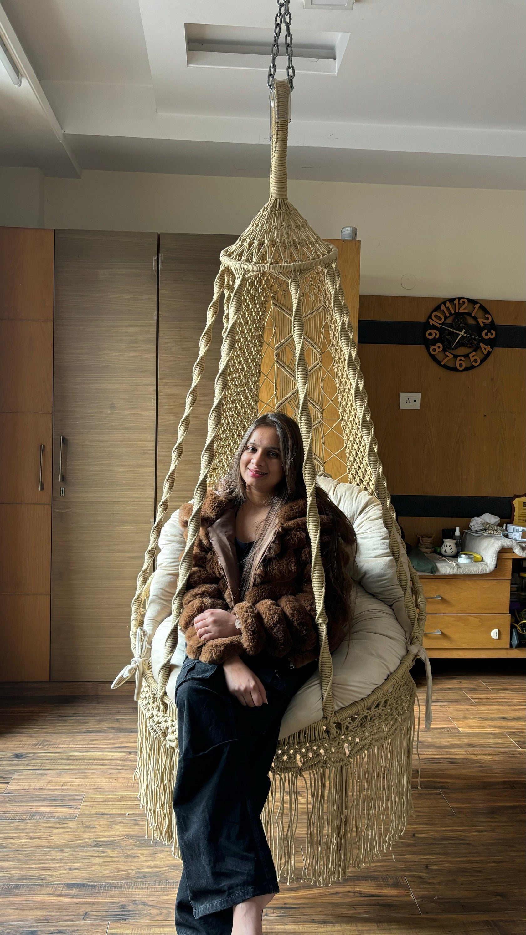 Chair Swing 35" - Elegant Outdoor Swing