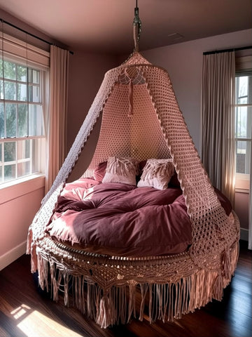 Bed Swing 70" - Macrame Lush Lux Bed